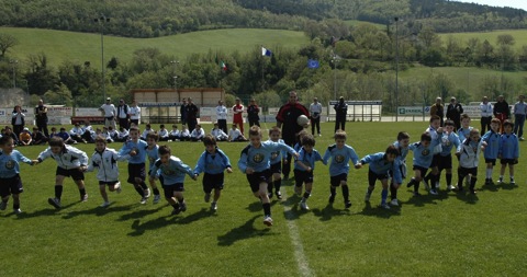 Ragazzi scuola calcio Sassoferrato