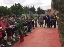 L'inaugurazione degli impianti sportivi presso il Centro Sportivo Nello Saltutti