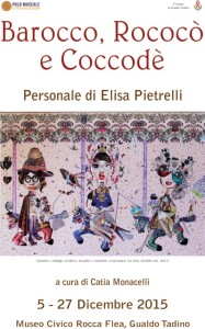 Locandina Barocco, Rococ+¦ e Coccod+¿, Elisa Pietrelli