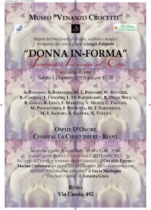 Simona Barbaresi - Locandina Mostra Donna In-Forma II. Femminilità, Passioni ed Eros-001