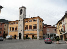 Panoramica del municipio di Cantiano