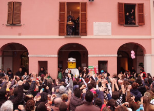 Carnevale, il lancio del Tartufo a cura del sindaco Andrea Pierotti