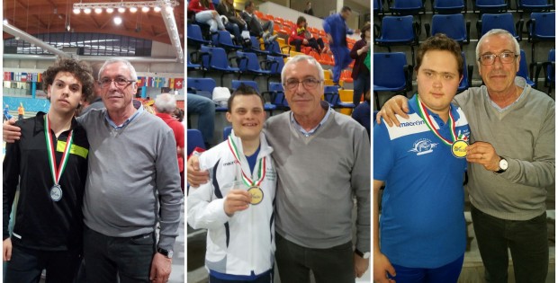 I campioni con il vice presidente della Mirasole Vincenzo Stroppa